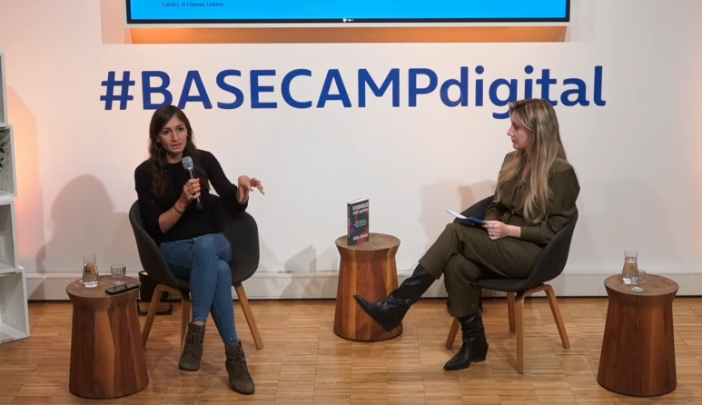 Livestream im Basecamp von O2 Télefonica